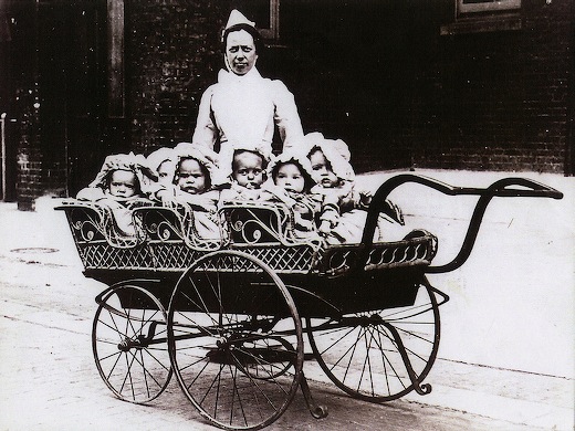 Babies in pram